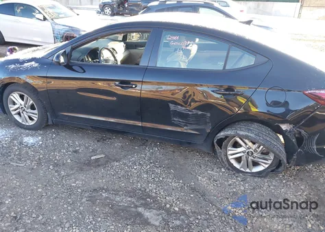 2020 Hyundai Elantra Value Edition z USA, uszkodzony, nr VIN KMHD84LFXLU003529